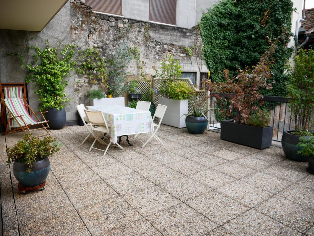 Superbe Appartement En Centre Ville Avec Terrasse Тонон-ле-Бен Экстерьер фото